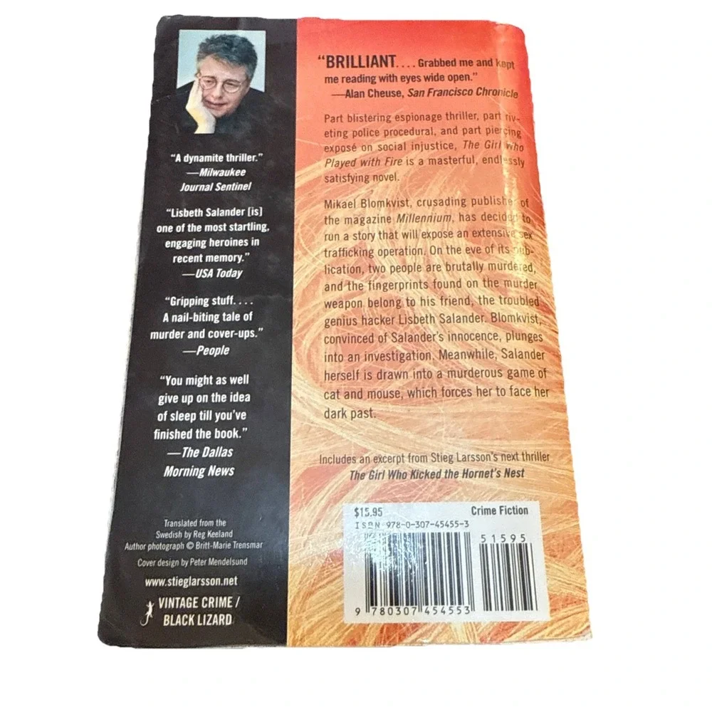 The Girl Who Played with Fire : A Lisbeth Salander Novel by Stieg Larsson (2010)